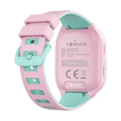 Montre connectée pour enfants, gps, wi-fi et 4g boost kw-530, rose - forever