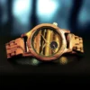 Montre femme zébrano verso
