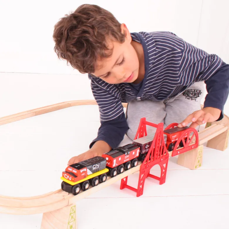 Moteurs et wagons du cn