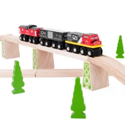 Moteurs et wagons du cn