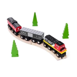 Moteurs et wagons du cn