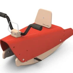 Moto à bascule - rouge