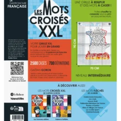 Mots croisés XXL Gastronomie française