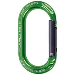 Mousqueton porte-clés camp ekto vert
