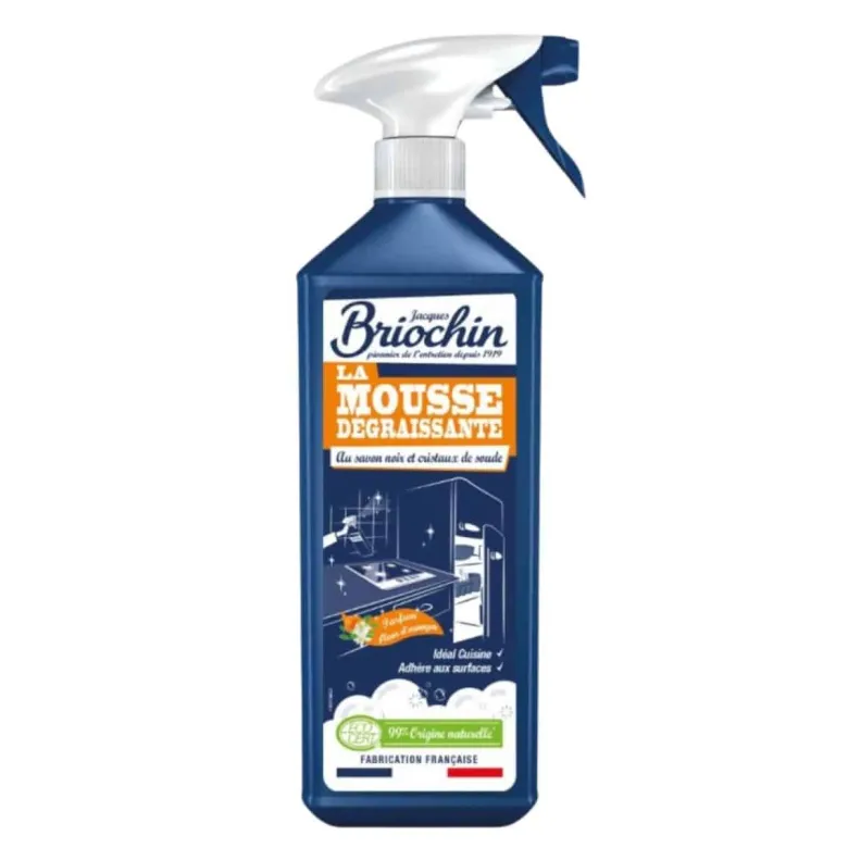 Mousse dégraissante au savon noir - jacques briochin