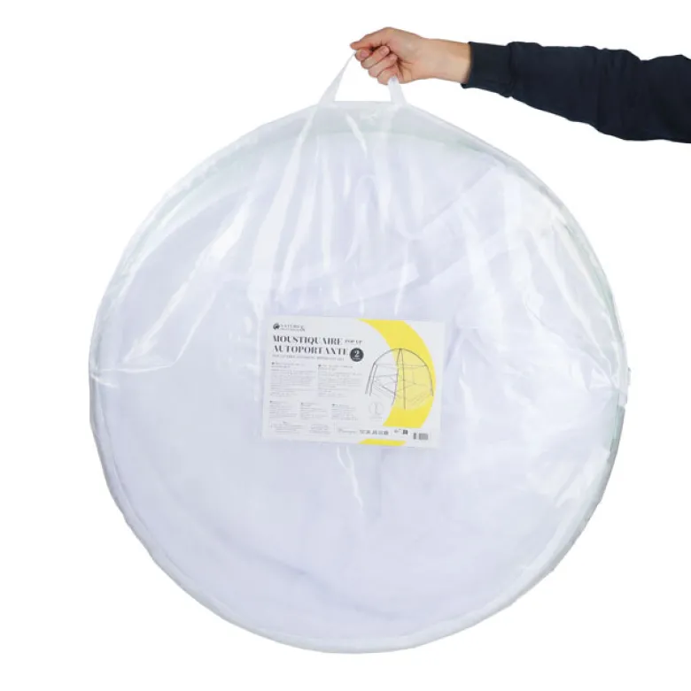 Moustiquaire de lit pop-up autoportante