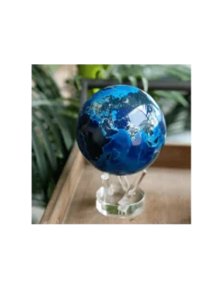 Mova globe earth at night