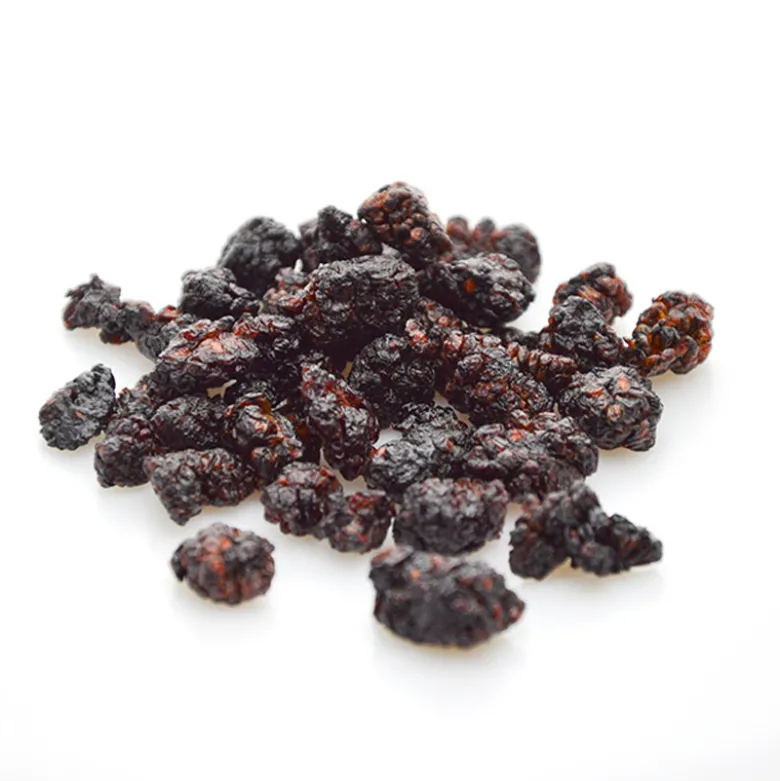 Mulberries noires bio - 150g (séchées) - riche en fer