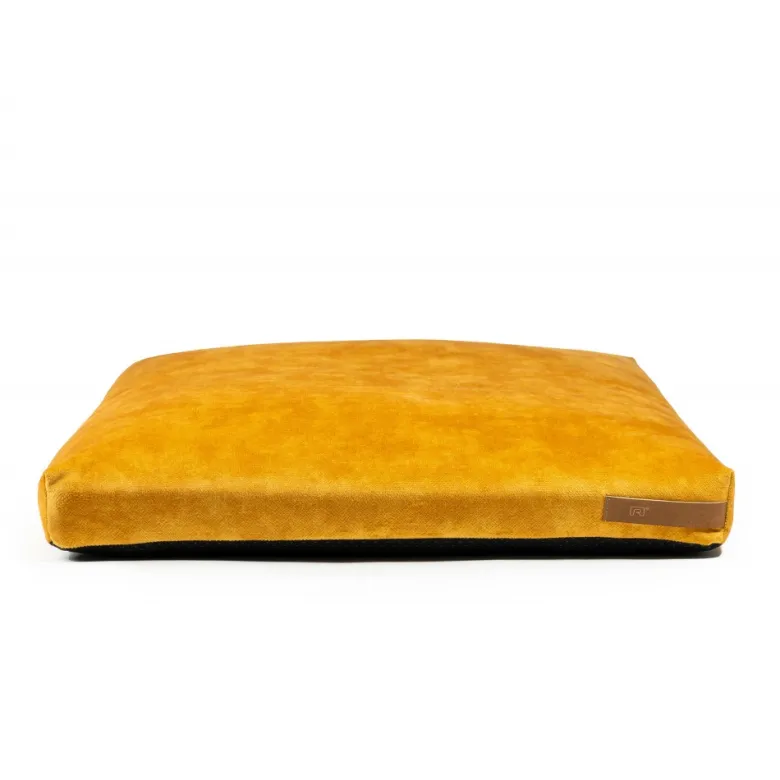 Muovi, tapis chien-chat jaune s