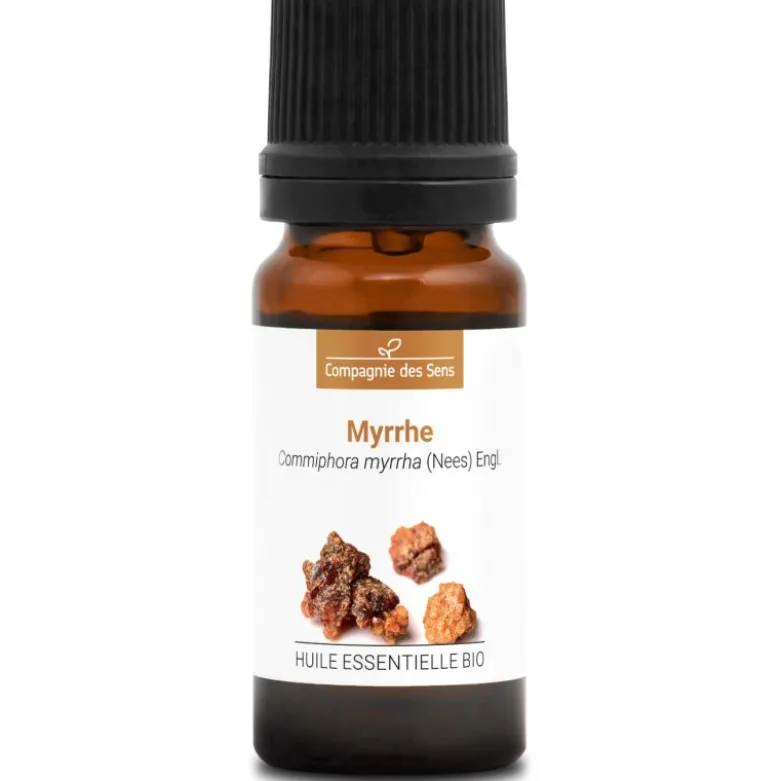 Myrrhe (commiphora myrrha) - huile essentielle bio - 10ml garantie chromacert®