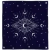 Nappe de divination bleue