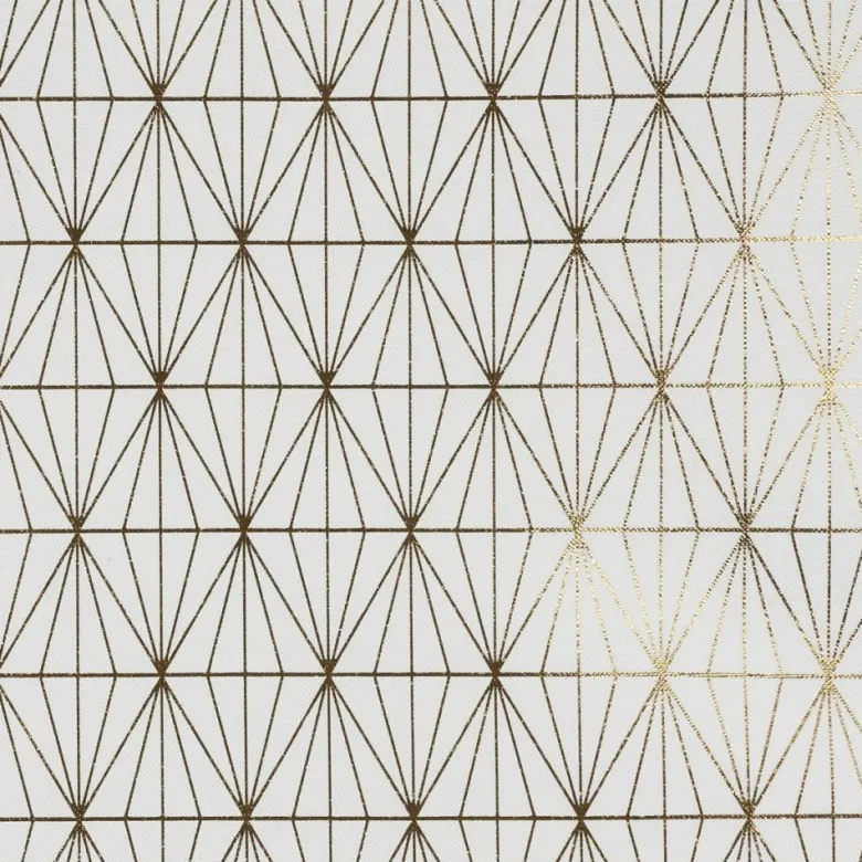 Nappe motif doré 140x250cm
