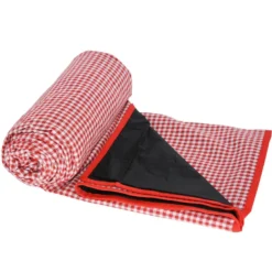Nappe picnic vichy rouge 140x140cm