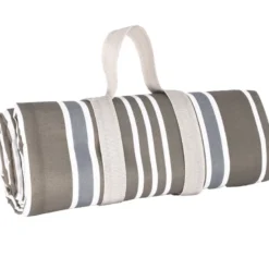 Nappe pique-nique grise 140x140cm