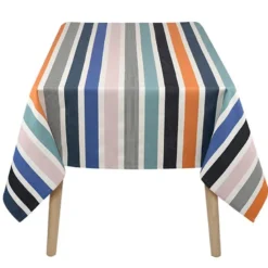Nappe 160x160cm garlin bleu bic