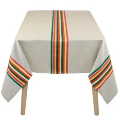 Nappe 250x165cm mauleon laurier rose