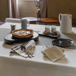 Nappe 250x160cm sauvelade ecru