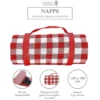 Nappe xl pique-nique, grands carreaux