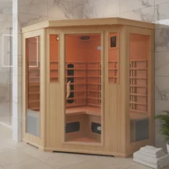 Narvik cabine de sauna luxe infrarouge 3-4 places