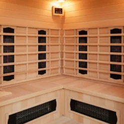 Narvik cabine de sauna luxe infrarouge 3-4 places