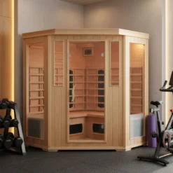 Narvik cabine de sauna luxe infrarouge 3-4 places