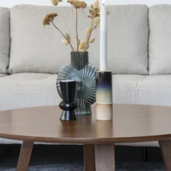 Nielsen-table basse noyer ø75 cm