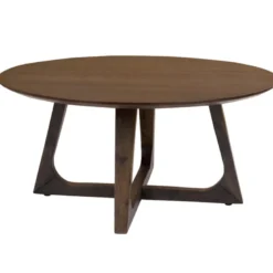 Nielsen-table basse noyer ø75 cm