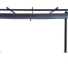 Nila pergola auto-portée 3 x 4 m avec toile rétractable grise