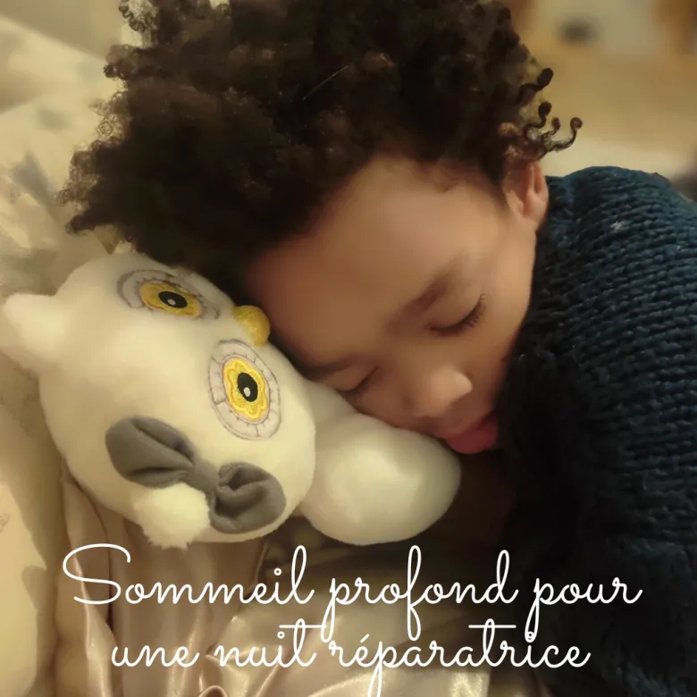 Oli la chouette peluche sommeil hypnose