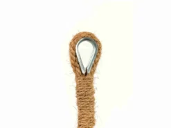 Ombrière naturelle en fibres de coco rectangulaire 3 x 2 m - jardiline