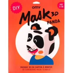 Omy masque 3d panda - dès 3 ans - moment