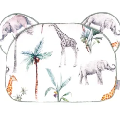 Oreiller coussin plat réversible safari