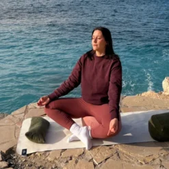 Oreiller de yoga vert kaki