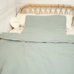 Oreiller plat en gaze de coton jeanne