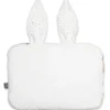 Oreiller plat lapin gaze de coton