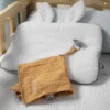 Oreiller plat lapin gaze de coton