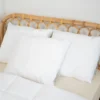 Oreiller satin de coton moelleux
