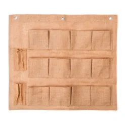Organisateur mural en jute
