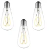 Pack 3 ampoules e27 led décoratives spir