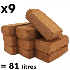 Pack de 9 blocs coco (81 l)