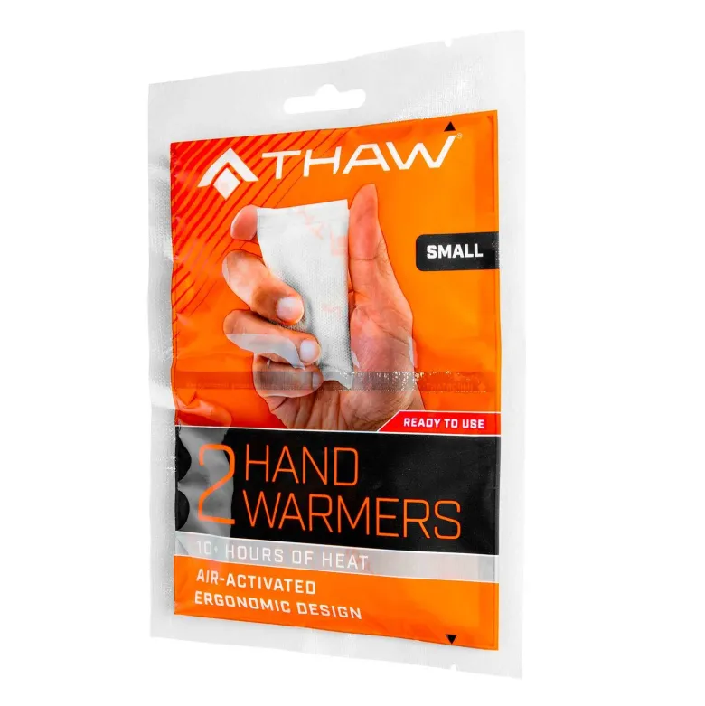 Pack de 5 chaufferettes jetables thaw - activation à l’air - petit format
