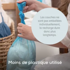 Pack de 6 recharges octogonales pour poubelle à couches dress up