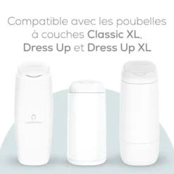 Pack de 6 recharges octogonales pour poubelle à couches dress up