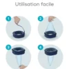 Pack de 3 recharges octogonales pour poubelle à couches dress up