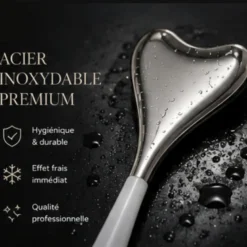 Pack fraîcheur visage & corps : masque gel, caudale & gua sha jade