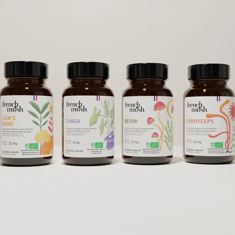 Pack french mush la cure complète pour énergie et bien-être gélules
