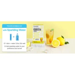 Pack mensuel kombucha lemon : 3 boites teazen tz-pkolmnx3