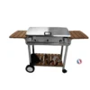 Pack plancha lux830 inox chariot elysee