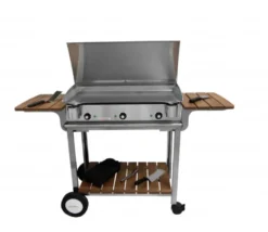 Pack plancha lux830 inox chariot elysee