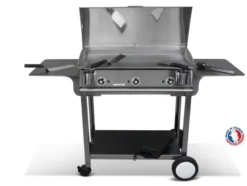 Pack plancha lux830 inox chariot rivoli